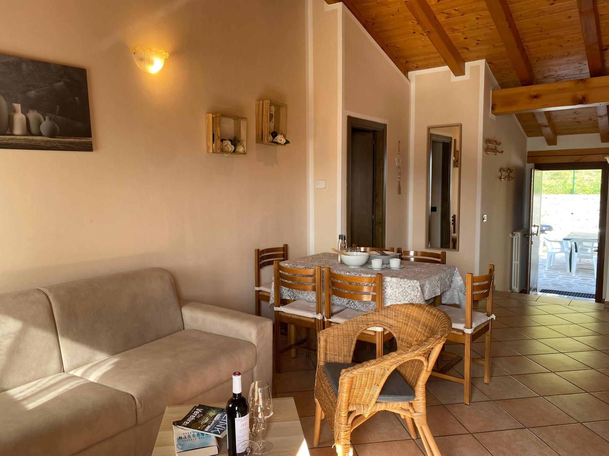 Casa Carla, Bis 4 Personen, Garten, Balkon Mit Blick Auf Den See Und Die Berge Crone Kültér fotó