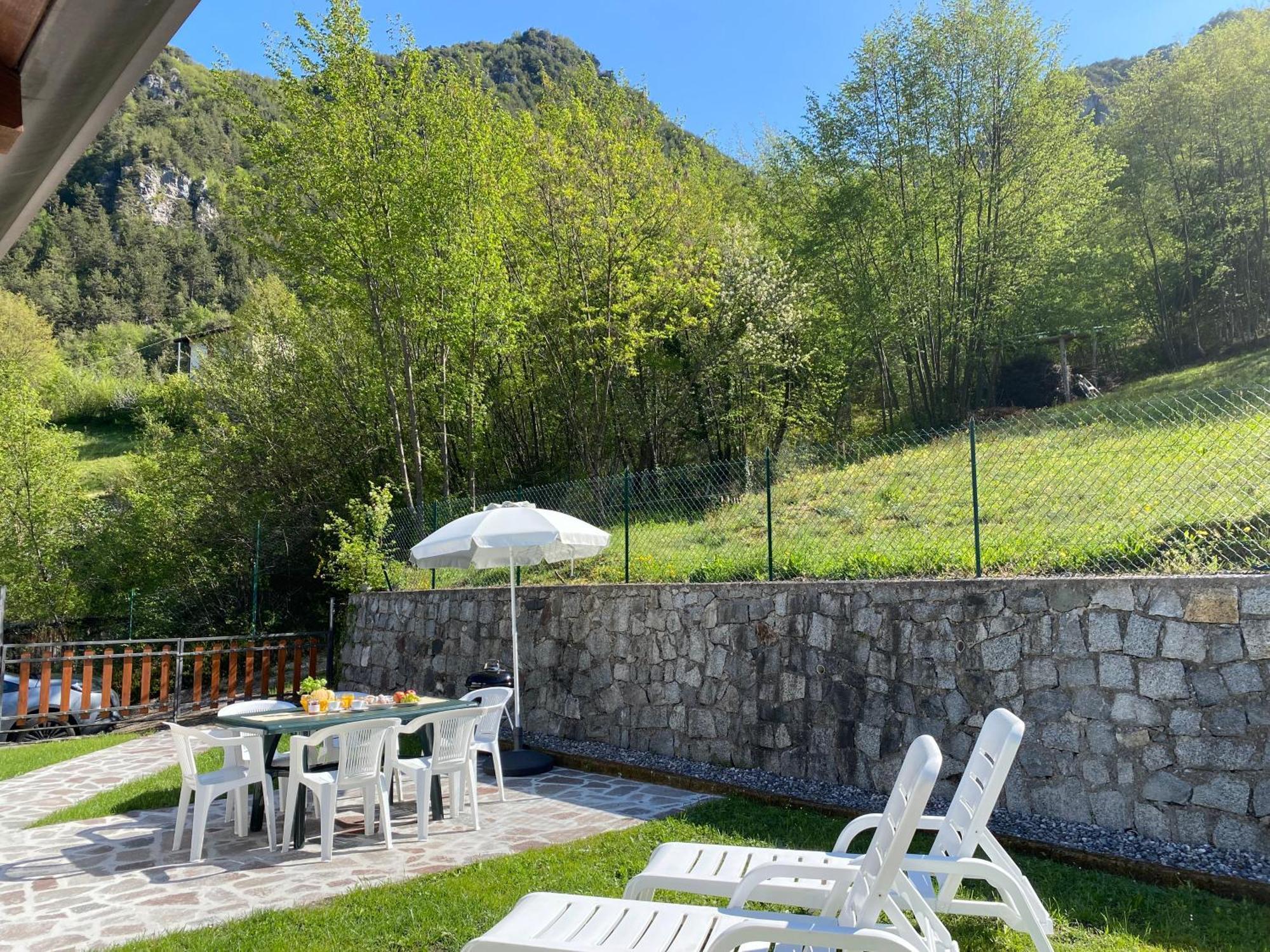 Casa Carla, Bis 4 Personen, Garten, Balkon Mit Blick Auf Den See Und Die Berge Crone Kültér fotó